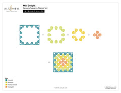 Mini Delight Mini Delight: Granny Squares Stamp & Die Set
