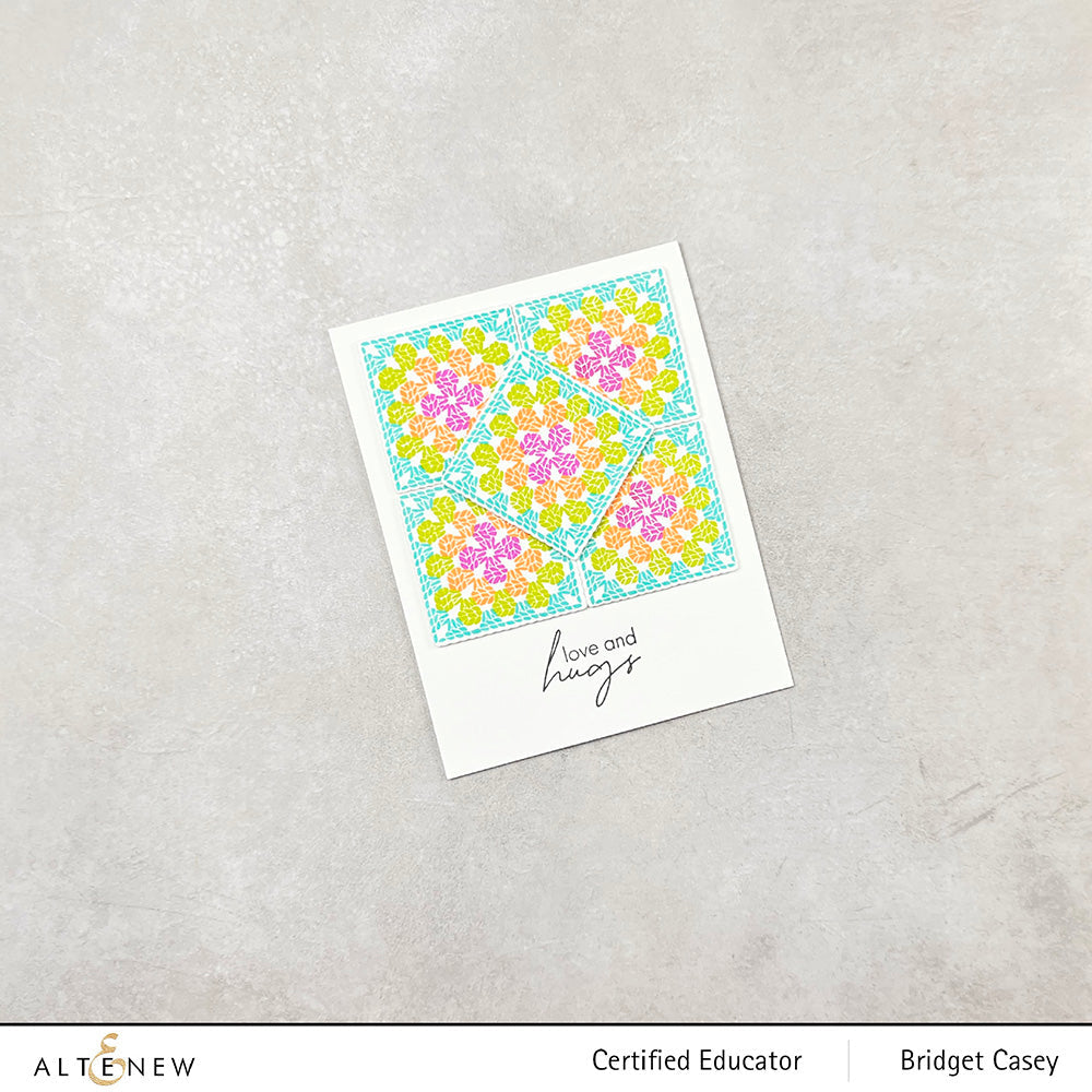 Mini Delight Mini Delight: Granny Squares Stamp & Die Set