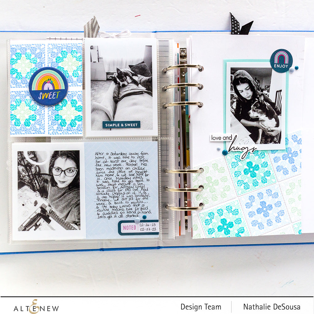 Mini Delight Mini Delight: Granny Squares Stamp & Die Set