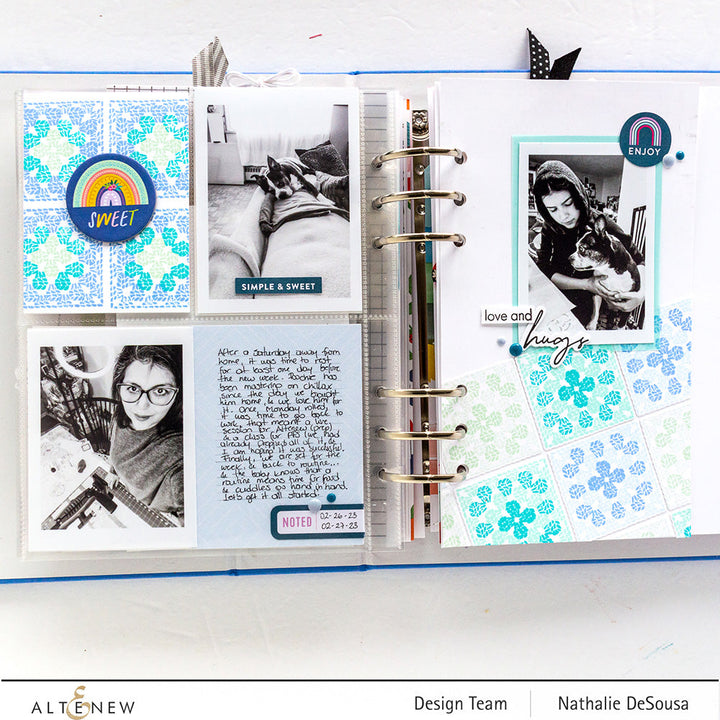Mini Delight Mini Delight: Granny Squares Stamp & Die Set
