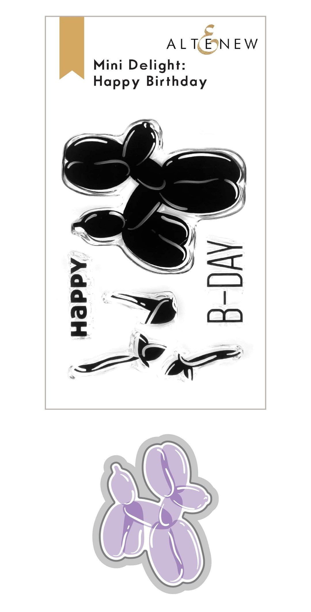 Mini Delight Mini Delight: Happy Birthday Stamp & Die Set