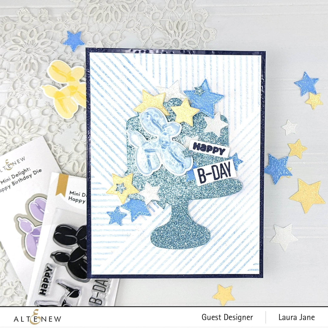 Mini Delight Mini Delight: Happy Birthday Stamp & Die Set