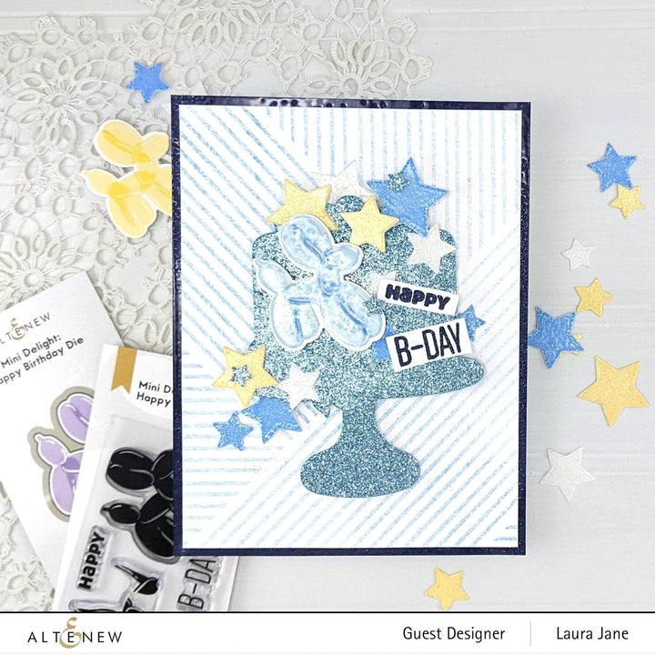 Mini Delight Mini Delight: Happy Birthday Stamp & Die Set