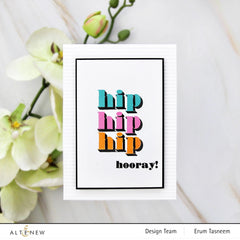 Mini Delight Mini Delight: Hooray! Stamp & Die Set