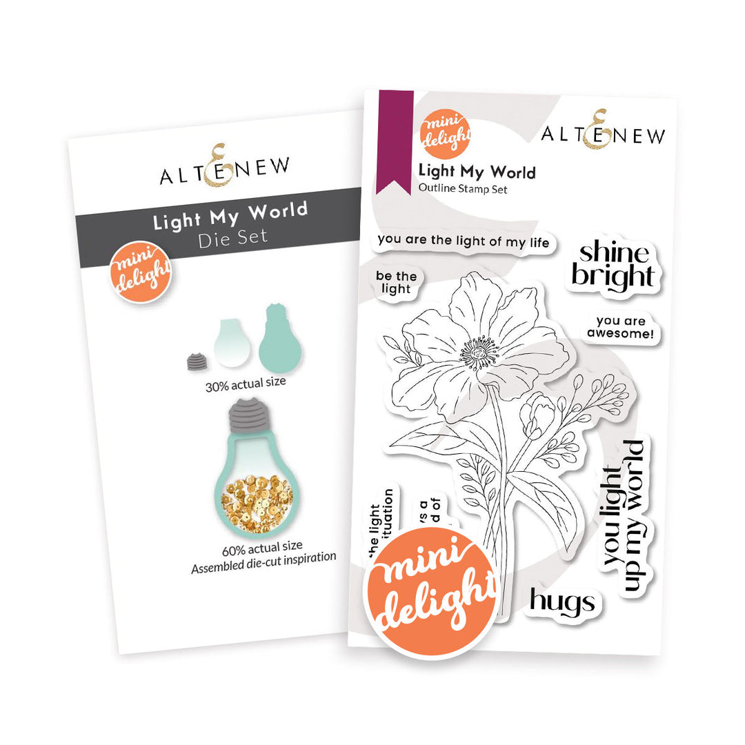 Mini Delight Mini Delight: Light My World Stamp & Die Set