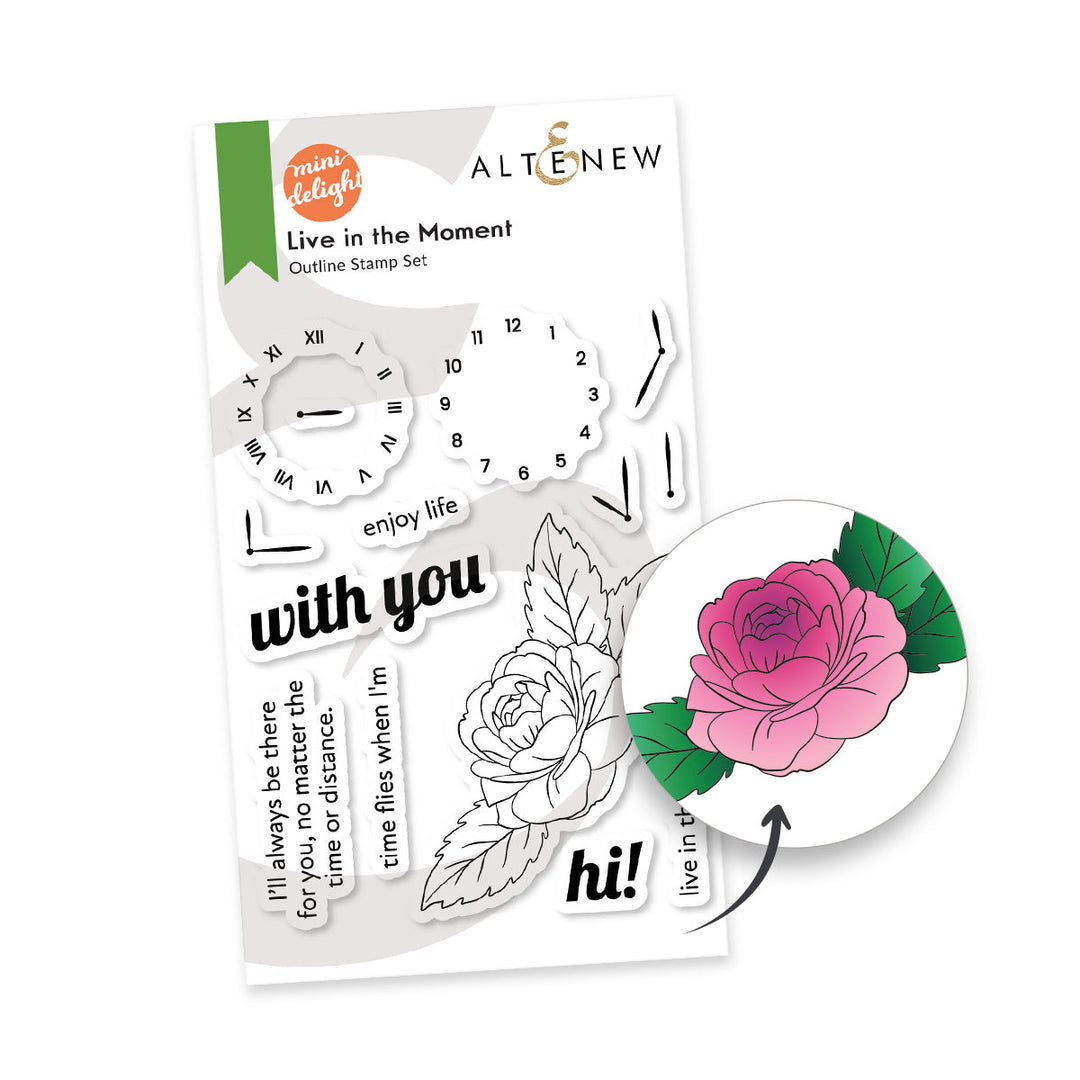 Mini Delight Mini Delight: Live in the Moment Stamp & Die Set