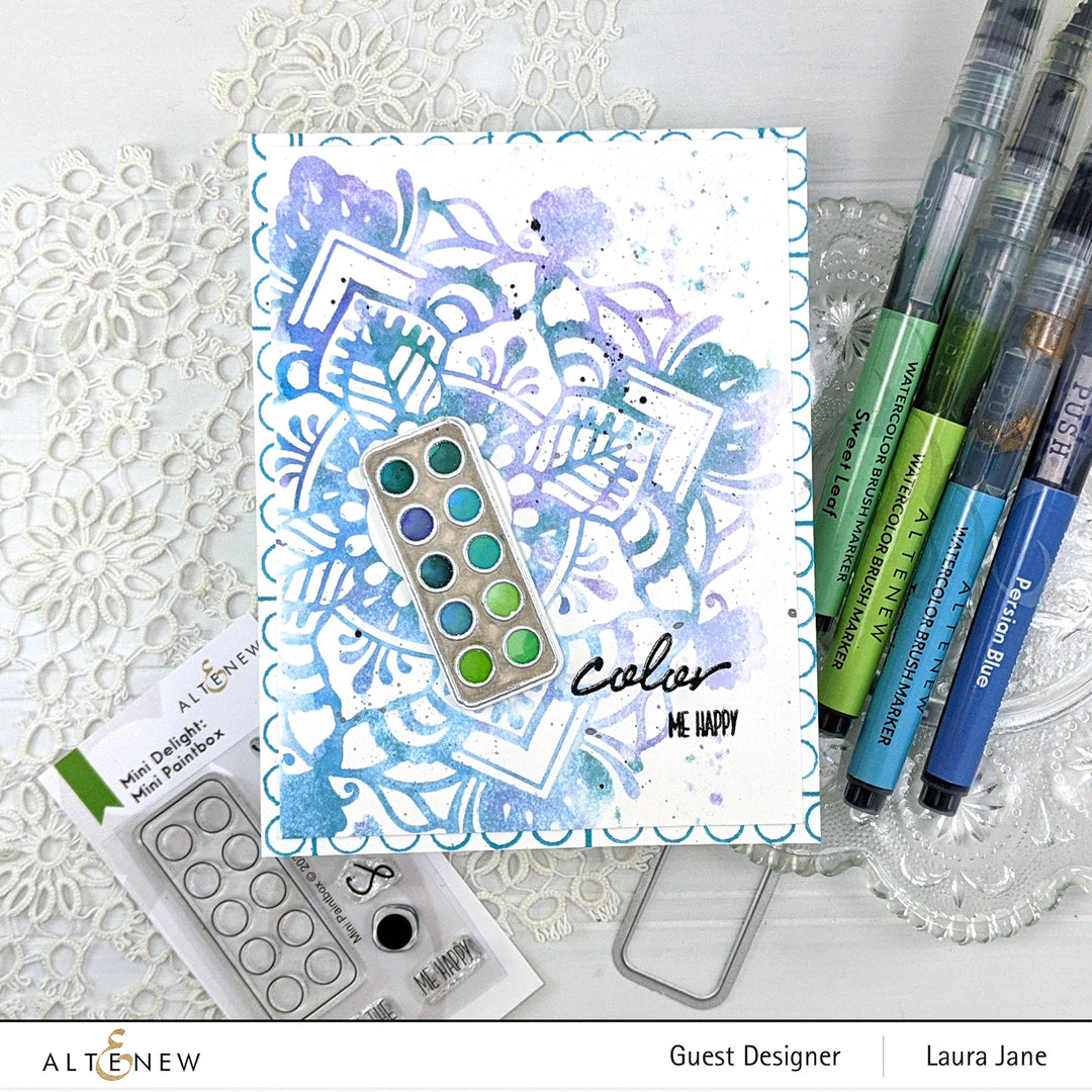 Mini Delight Mini Delight: Mini Paintbox Stamp & Die Set