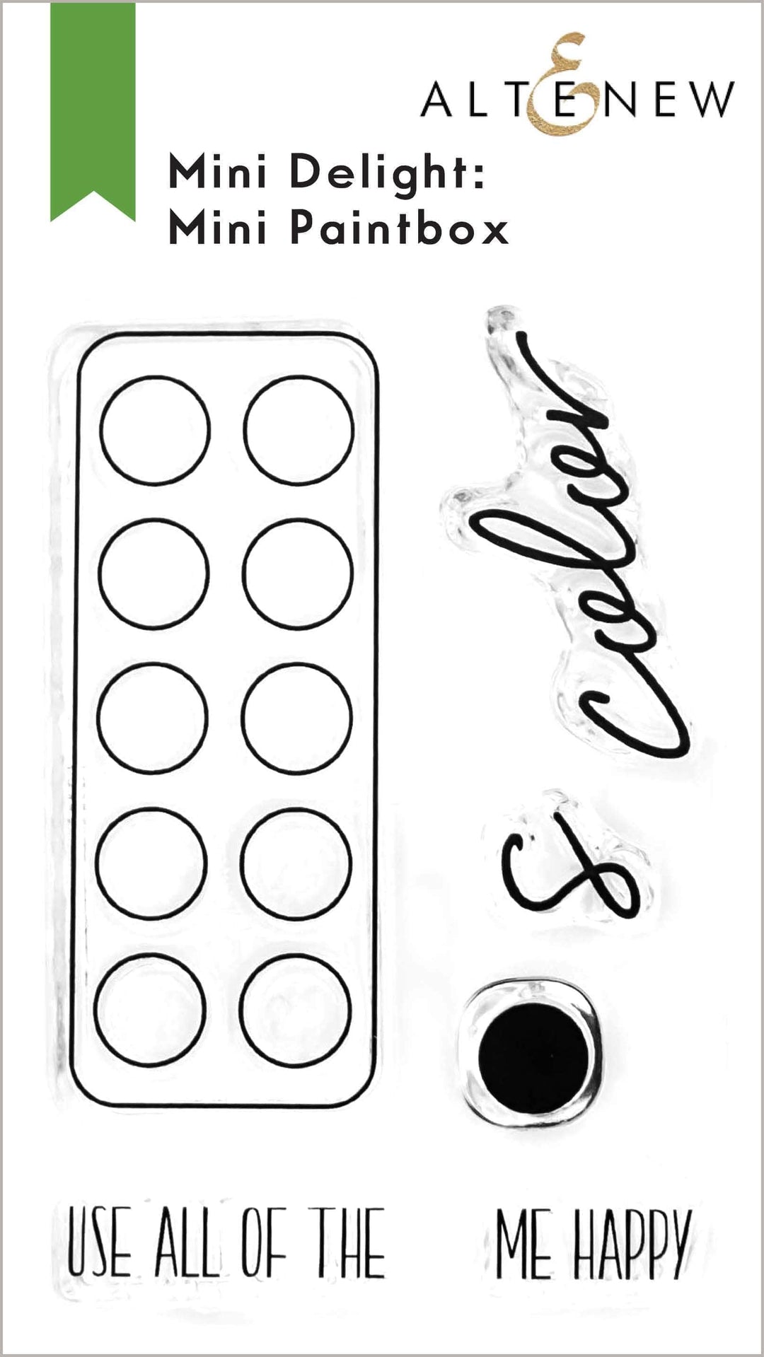 Mini Delight Mini Delight: Mini Paintbox Stamp & Die Set