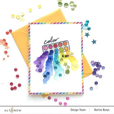 Mini Delight Mini Delight: Mini Paintbox Stamp & Die Set