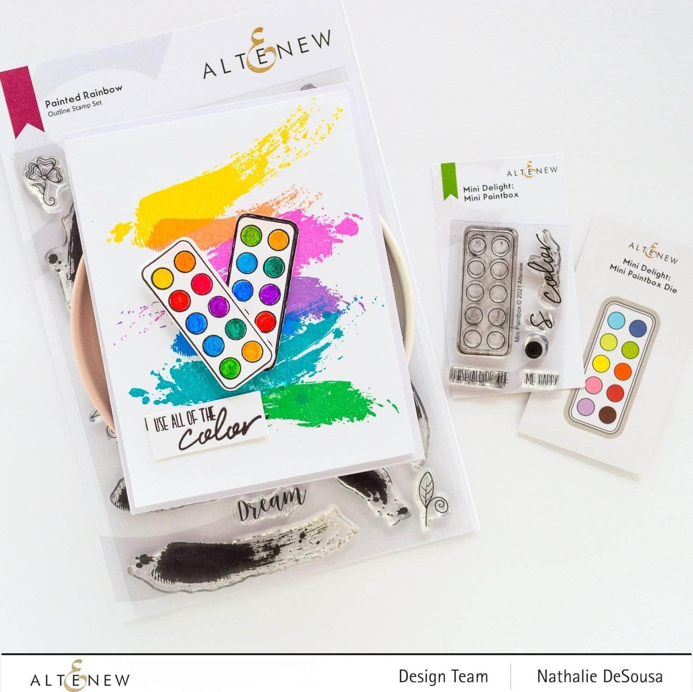 Mini Delight Mini Delight: Mini Paintbox Stamp & Die Set