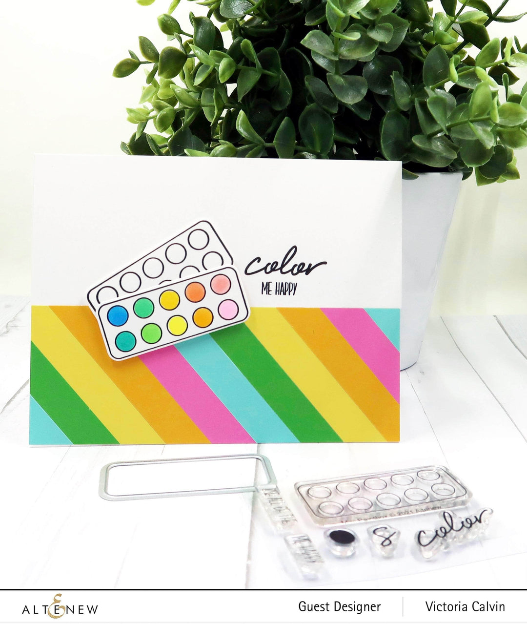 Mini Delight Mini Delight: Mini Paintbox Stamp & Die Set
