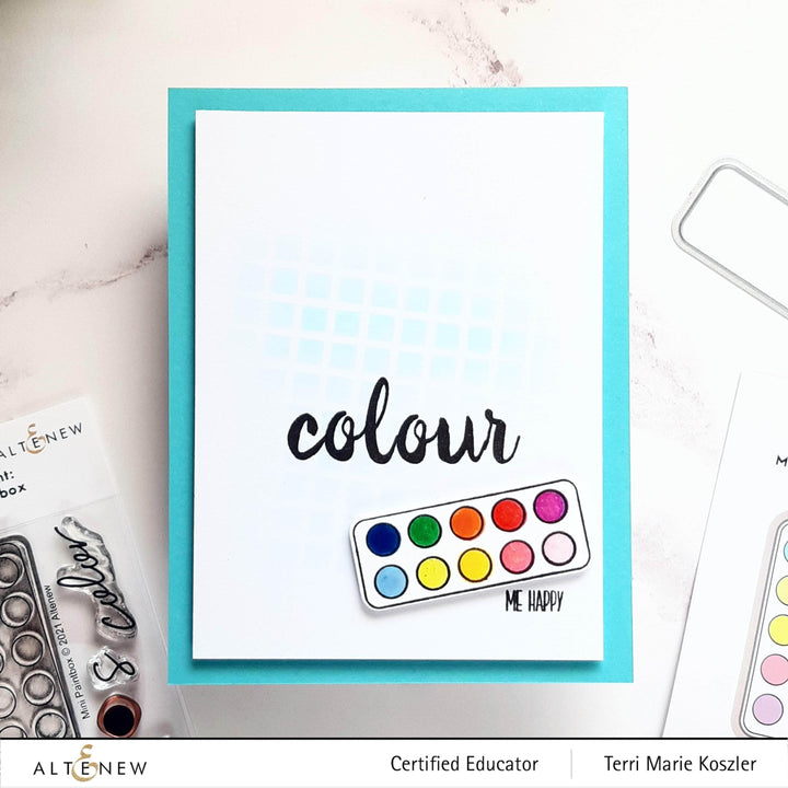 Mini Delight Mini Delight: Mini Paintbox Stamp & Die Set