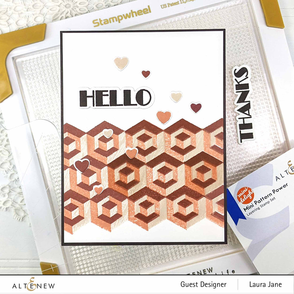 Mini Delight Mini Delight: Mini Pattern Power Stamp & Die Set