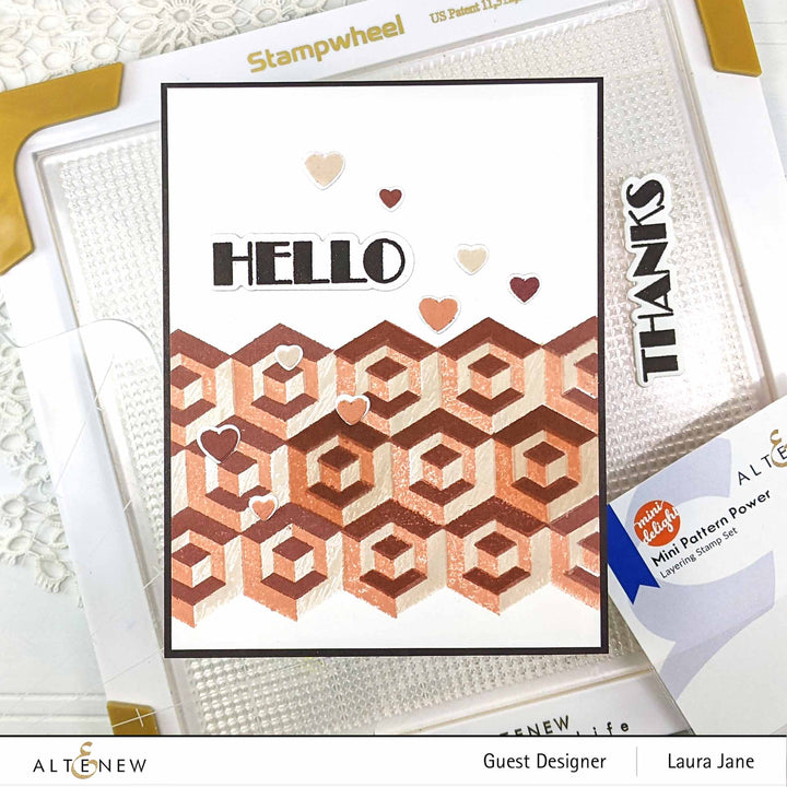 Mini Delight Mini Delight: Mini Pattern Power Stamp & Die Set