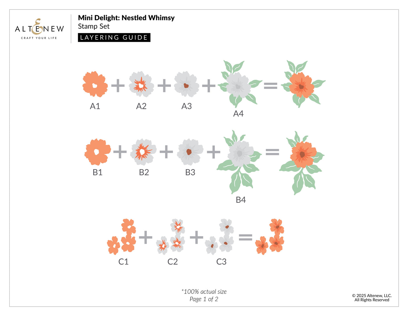 Mini Delight Mini Delight: Nestled Whimsy Stamp & Die Set