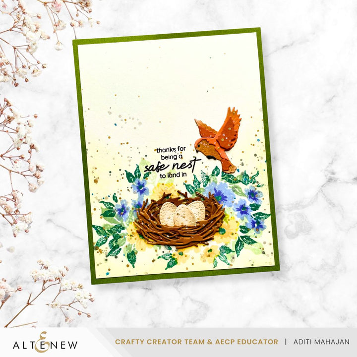 Mini Delight Mini Delight: Nestled Whimsy Stamp & Die Set