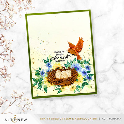 Mini Delight Mini Delight: Nestled Whimsy Stamp & Die Set