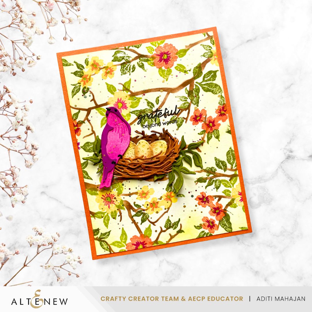 Mini Delight Mini Delight: Nestled Whimsy Stamp & Die Set