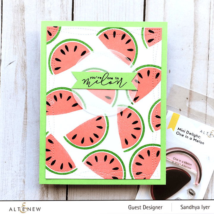 Mini Delight Mini Delight: One in a Melon Stamp & Die Set