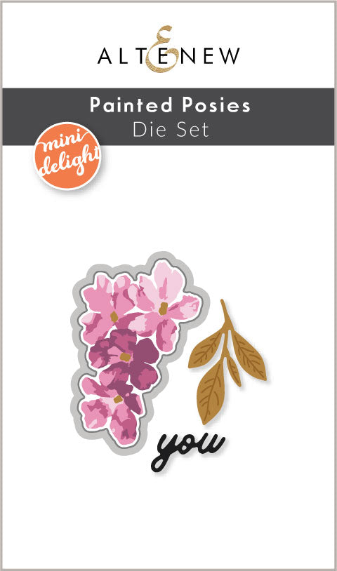 Mini Delight Mini Delight: Painted Posies Stamp & Die Set