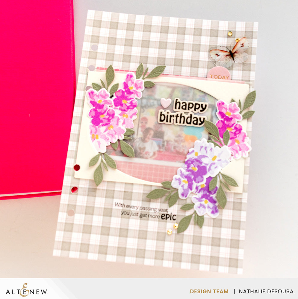 Mini Delight Mini Delight: Painted Posies Stamp & Die Set