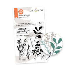 Mini Delight Mini Delight: Plants & Vases Stamp & Die Set
