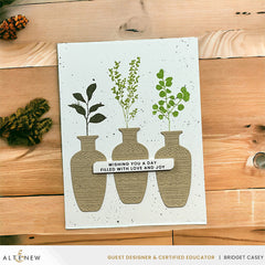 Mini Delight Mini Delight: Plants & Vases Stamp & Die Set