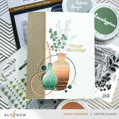 Mini Delight Mini Delight: Plants & Vases Stamp & Die Set