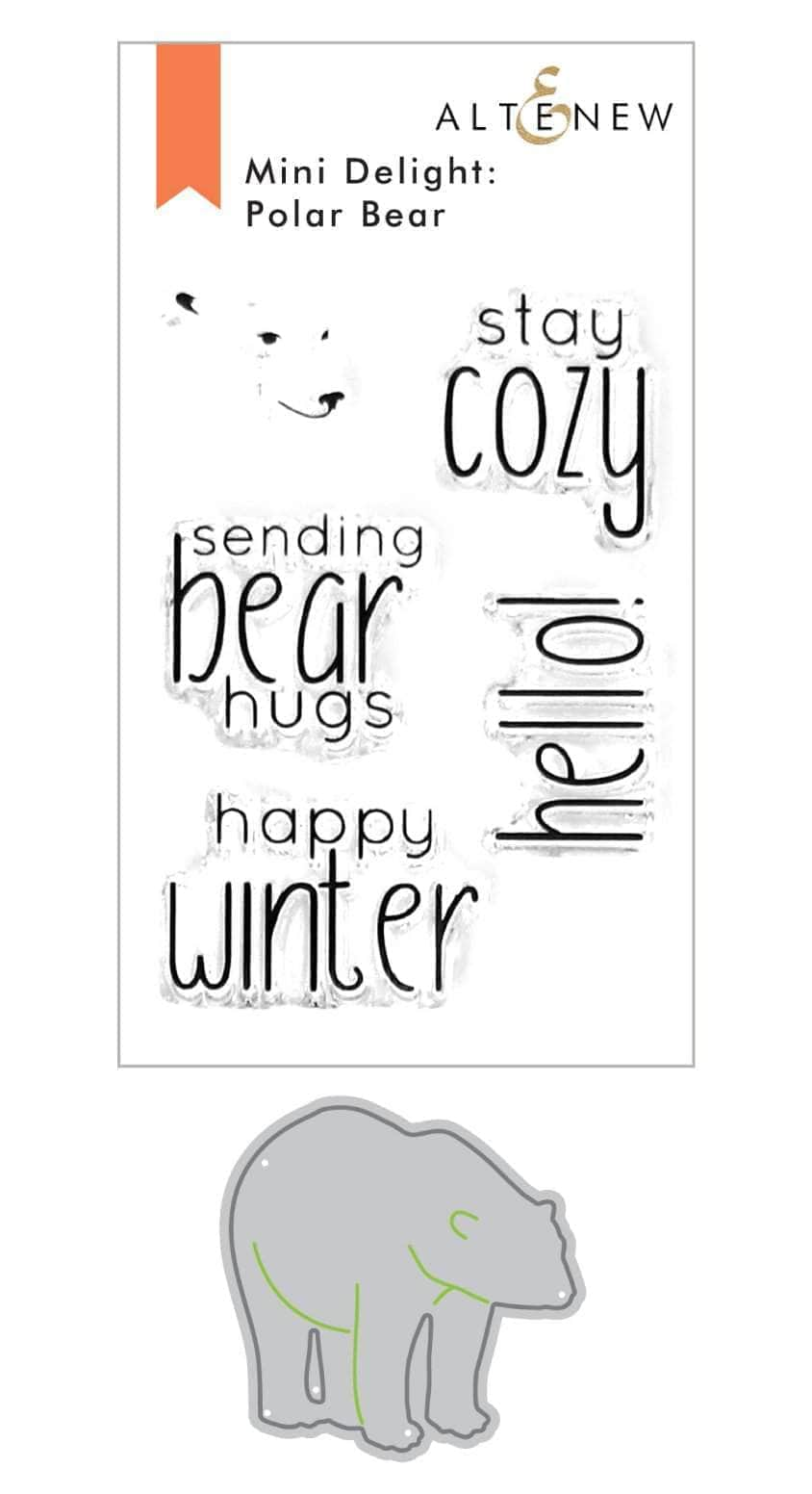 Mini Delight Mini Delight: Polar Bear Stamp & Die Set