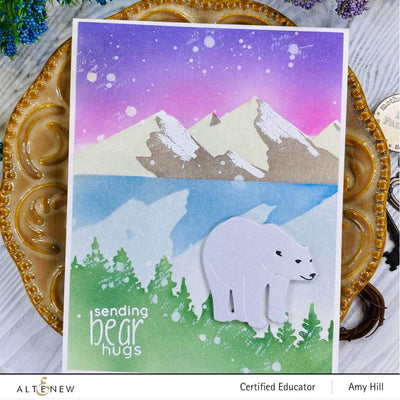 Mini Delight Mini Delight: Polar Bear Stamp & Die Set