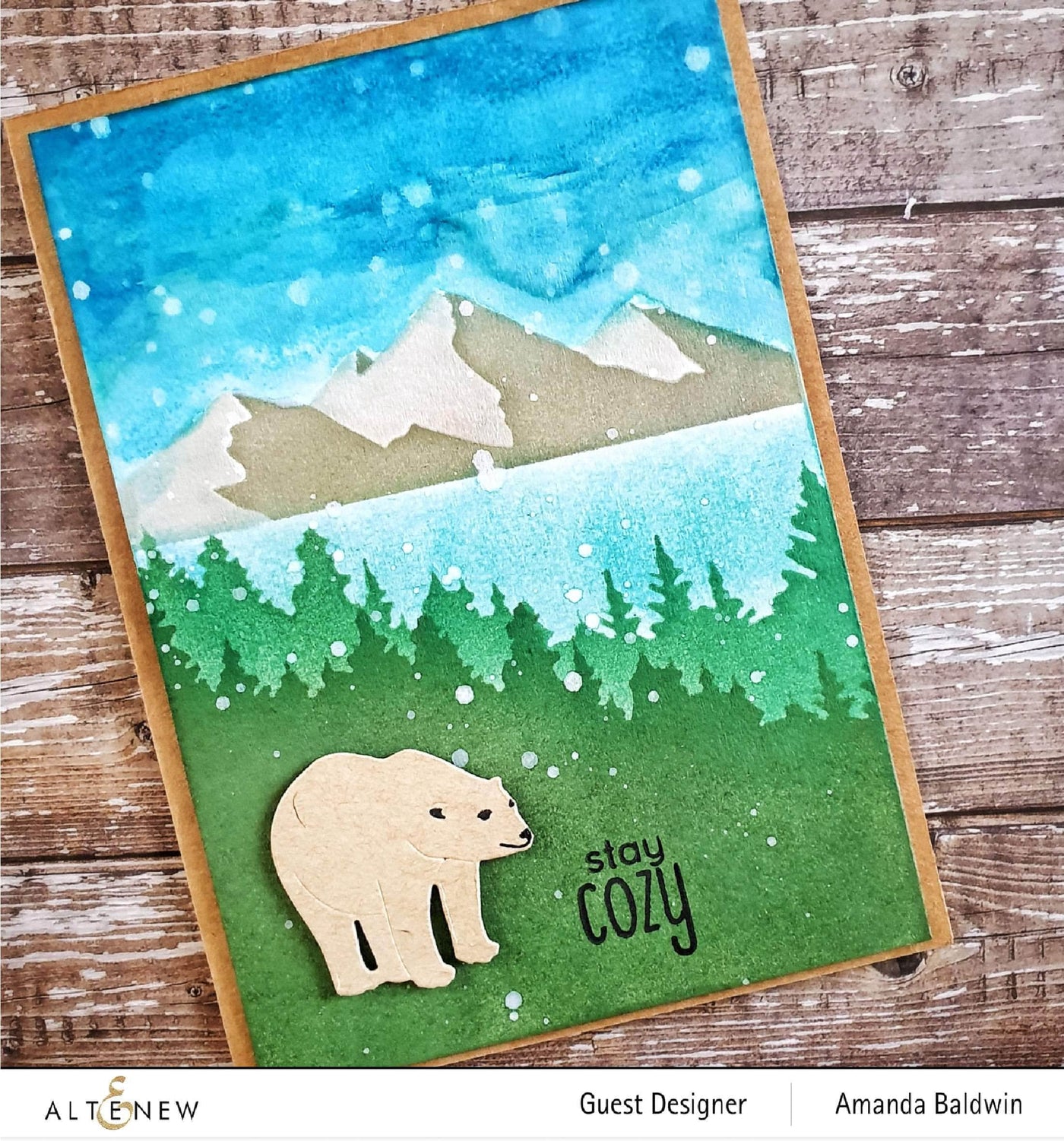 Mini Delight Mini Delight: Polar Bear Stamp & Die Set