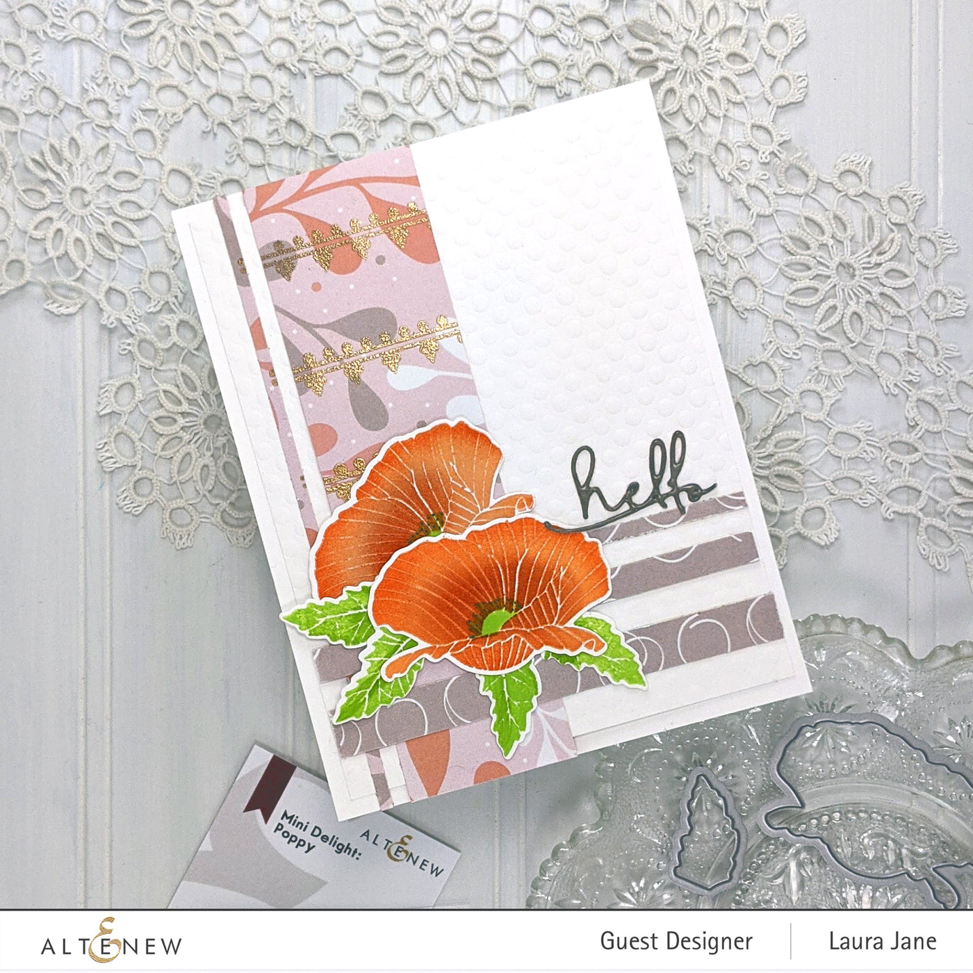 Mini Delight Mini Delight: Poppy Stamp & Die Set