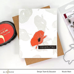 Mini Delight Mini Delight: Poppy Stamp & Die Set