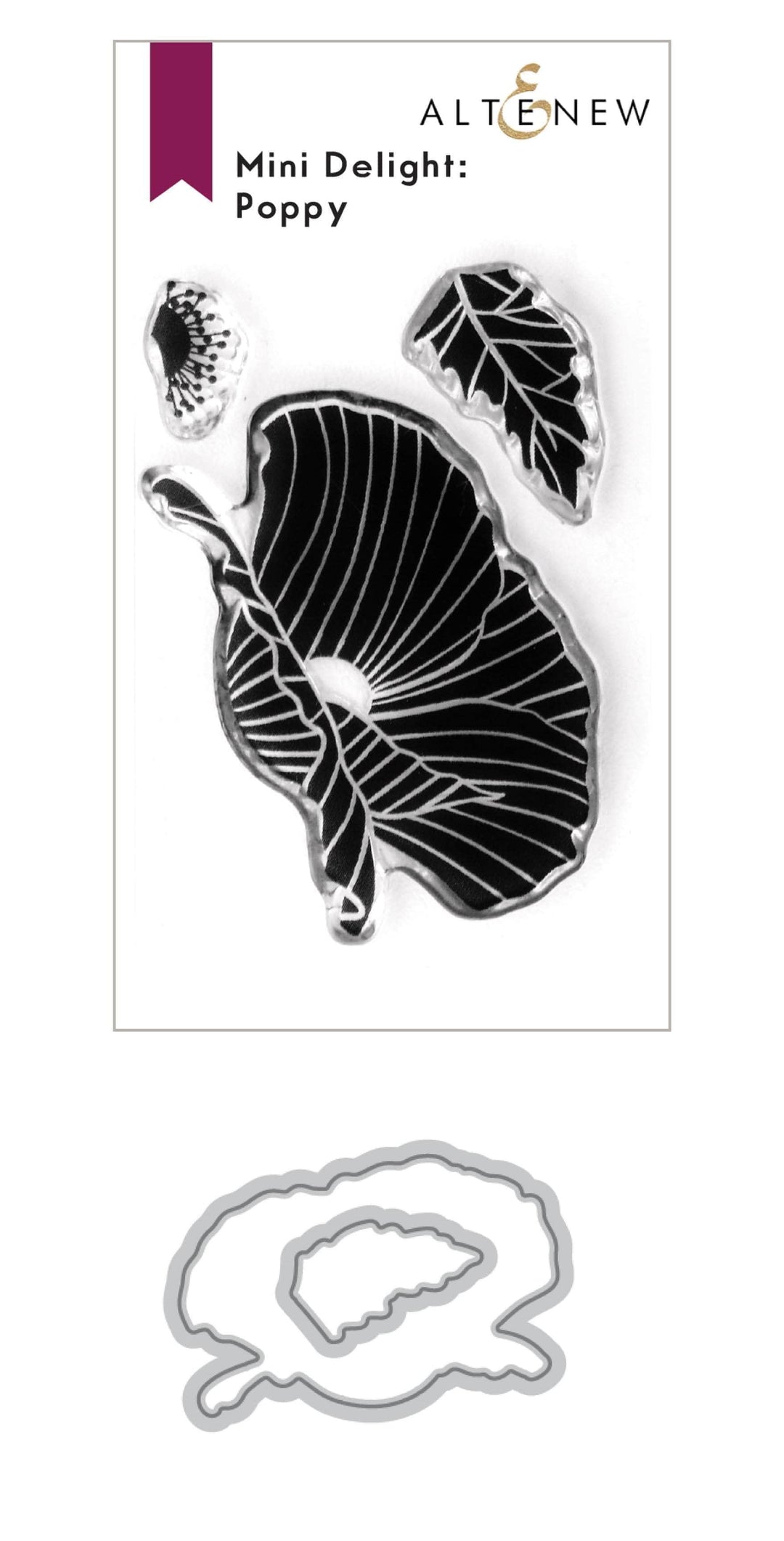 Mini Delight Mini Delight: Poppy Stamp & Die Set