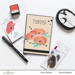 Mini Delight Mini Delight: Poppy Stamp & Die Set
