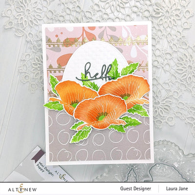 Mini Delight Mini Delight: Poppy Stamp & Die Set