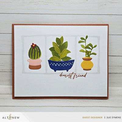 Mini Delight Mini Delight: Potted Shelves Stamp & Die Set