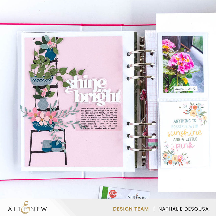 Mini Delight Mini Delight: Potted Shelves Stamp & Die Set