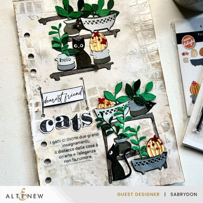Mini Delight Mini Delight: Potted Shelves Stamp & Die Set