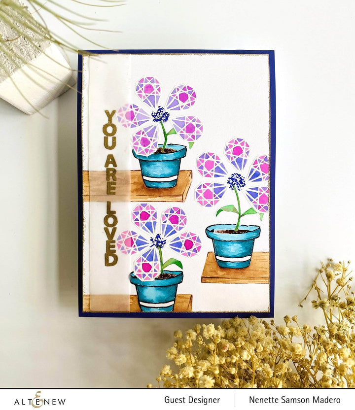 Mini Delight Mini Delight: Precious Florette Stamp & Die Set