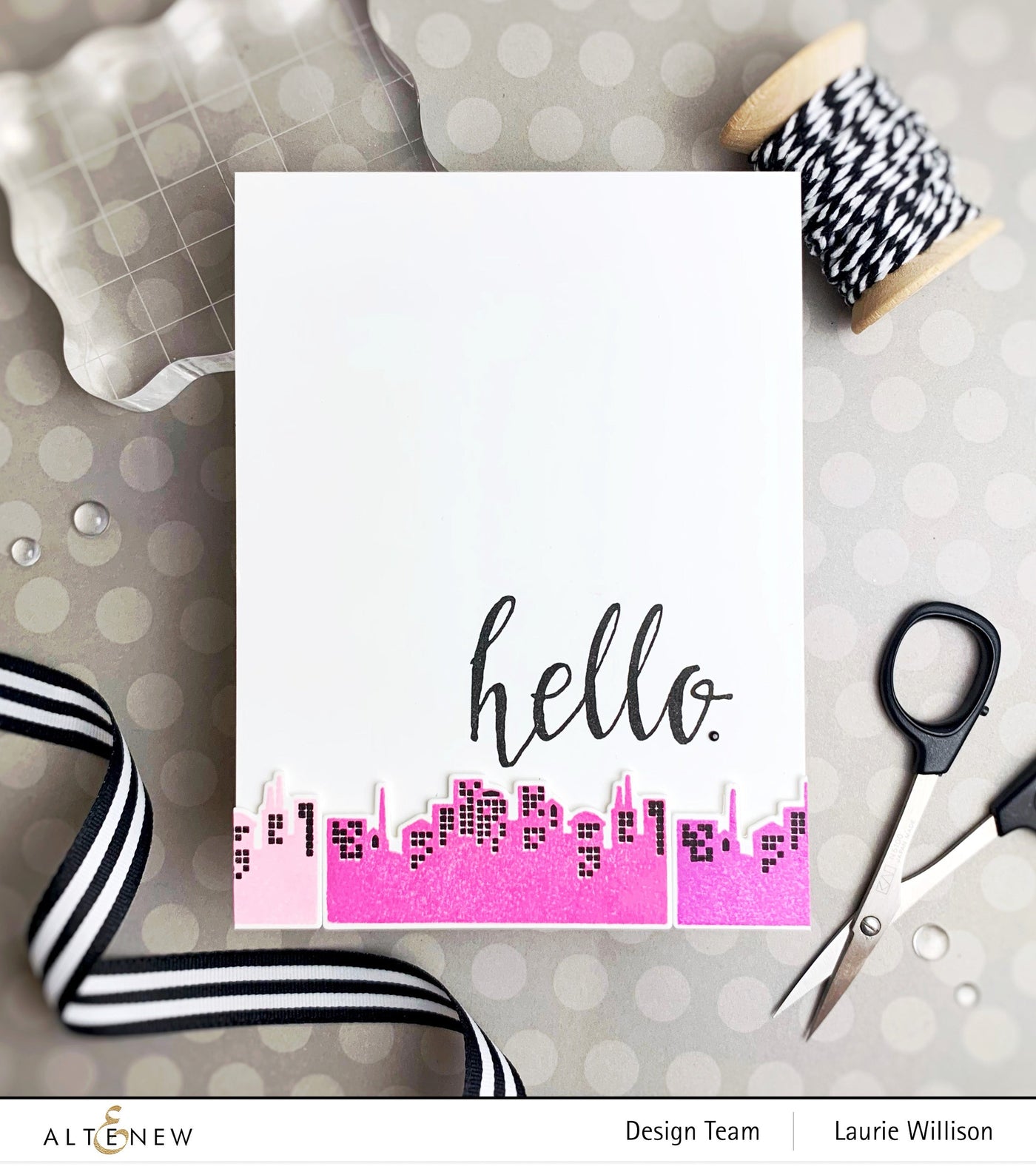 Mini Delight Mini Delight: Pretty City Stamp & Die Set