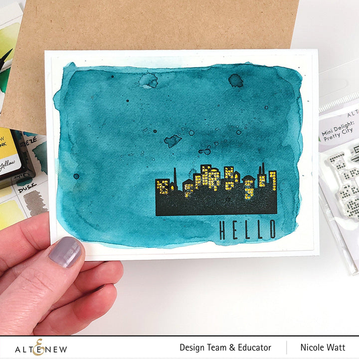 Mini Delight Mini Delight: Pretty City Stamp & Die Set