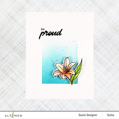 Mini Delight Mini Delight: Proud Amaryllis Stamp & Die Set