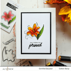 Mini Delight Mini Delight: Proud Amaryllis Stamp & Die Set