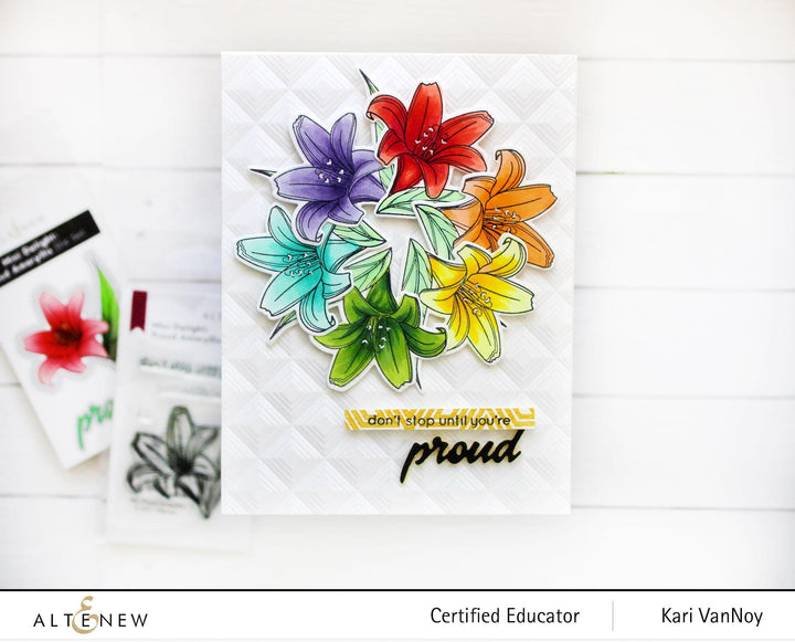 Mini Delight Mini Delight: Proud Amaryllis Stamp & Die Set