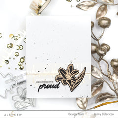 Mini Delight Mini Delight: Proud Amaryllis Stamp & Die Set
