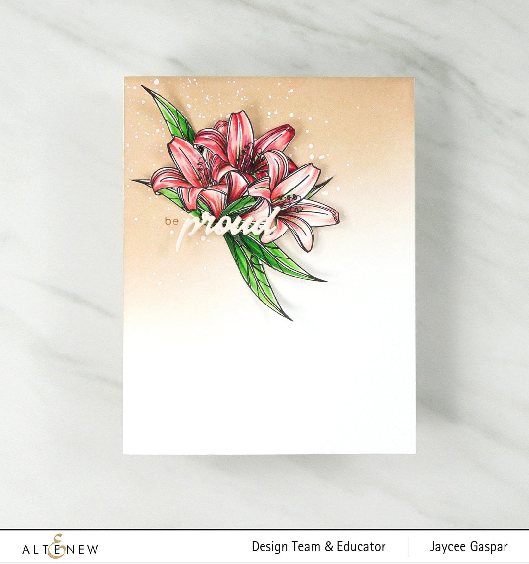 Mini Delight Mini Delight: Proud Amaryllis Stamp & Die Set