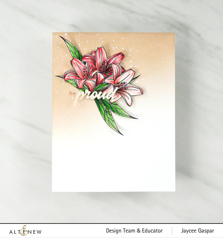 Mini Delight Mini Delight: Proud Amaryllis Stamp & Die Set