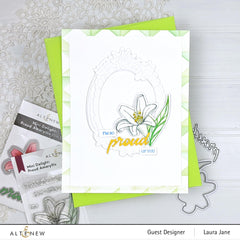 Mini Delight Mini Delight: Proud Amaryllis Stamp & Die Set
