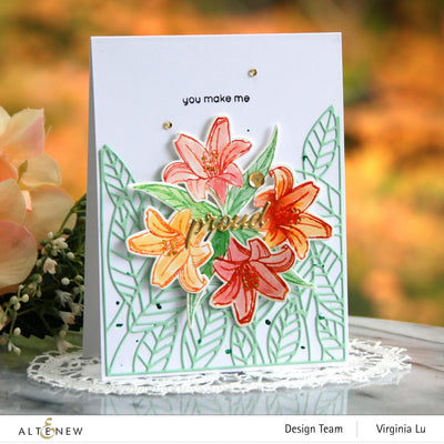 Mini Delight Mini Delight: Proud Amaryllis Stamp & Die Set